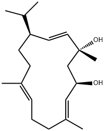 β-Cembrenediol Struktur
