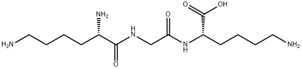 H-Lys-Gly-Lys-OH,57625-90-8,结构式