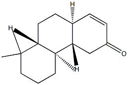 (4aS)-4aβ,4b,5,6,7,8,8aβ,9,10,10aα-Decahydro-4bα,8,8-trimethylphenanthren-3(4H)-one Structure