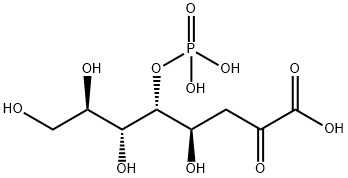 2-keto-3-deoxyoctonate-5-phosphate Structure