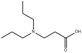 3-(dipropylamino)propanoic acid Struktur