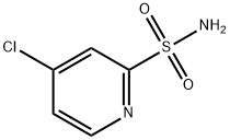 4-氯-2-吡啶磺酰胺, 57724-91-1, 结构式