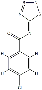 p-Chloro-N-(1,3,2,4-dithiadiazol-3-SIV-5-ylidene)benzamide|