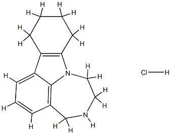 WAY629塩酸塩 化学構造式