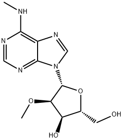 N6-甲基-2'-O-甲基腺苷,57817-83-1,结构式