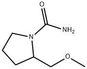 1-Pyrrolidinecarboxamide,2-(methoxymethyl)-(9CI) 结构式