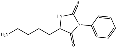 PHENYLTHIOHYDANTOIN-赖氨酸, 5789-16-2, 结构式