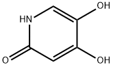 2(1H)-Pyridinone,4,5-dihydroxy-(9CI) Structure