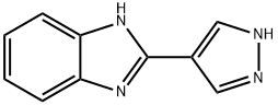 1H-Benzimidazole,2-(1H-pyrazol-4-yl)-(9CI) Struktur