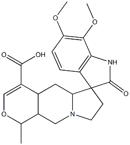 (3ξ,7ξ,15ξ,20ξ)-11,12-Dimethoxy-19-methyl-2-oxoformosanan-16-carboxylic acid Struktur
