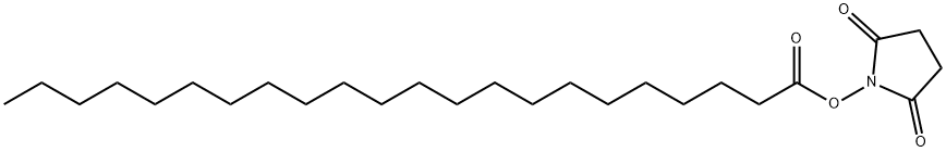 2,5-二氧代吡咯烷-1-基二十二烷酸酯, 58047-86-2, 结构式