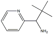 2,2-Dimethyl-1-pyridin-2-yl-propylamine, 58088-73-6, 结构式