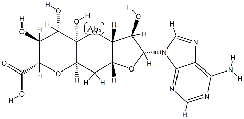 金褐霉素,58194-38-0,结构式