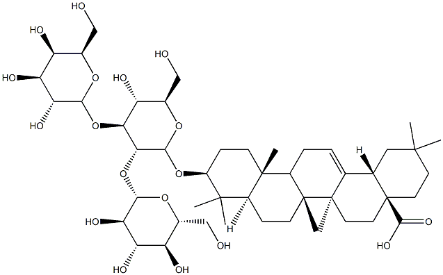Saponin 4 Struktur