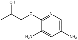 2-Propanol,1-[(3,5-diamino-2-pyridinyl)oxy]-(9CI),583049-05-2,结构式