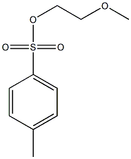 ポリエチレングリコールメチルエーテルトシラート 化学構造式