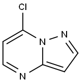 7-氯吡唑并[1,5-A]嘧啶, 58347-49-2, 结构式