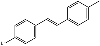 1-Bromo-4-[(1E)-2-(4-methylphenyl)ethenyl]benzene Structure