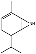 7-Azabicyclo[4.1.0]hept-2-ene,2-methyl-5-(1-methylethyl)-(9CI) Struktur