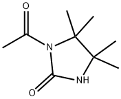 2-Imidazolidinone  1-acetyl-,  4,4,5,5-tetramethyl-  (7CI) Struktur