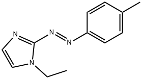 1H-Imidazole,1-ethyl-2-[(1E)-(4-methylphenyl)azo]-(9CI) Structure