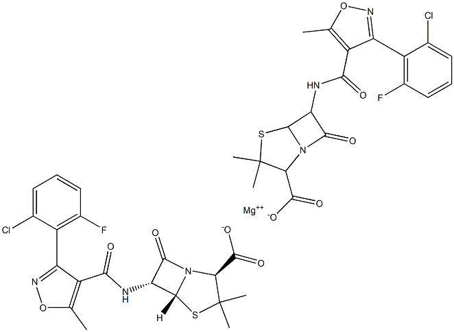 FLUCLOXACILLINMAGNESIUM Structure