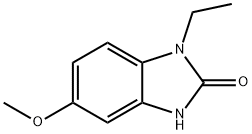 2H-Benzimidazol-2-one,1-ethyl-1,3-dihydro-5-methoxy-(9CI),58533-59-8,结构式