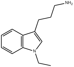 1H-Indole-3-propanamine,1-ethyl-(9CI) Structure