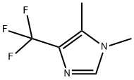 1H-Imidazole,1,5-dimethyl-4-(trifluoromethyl)-(9CI) Structure