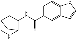 5-Benzofurancarboxamide,N-2-azabicyclo[2.2.1]hept-6-yl-(9CI) Structure