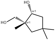 Cyclopentanemethanol, 2-hydroxy-1,4,4-trimethyl-, (1R,2R)-rel- (9CI),588718-93-8,结构式