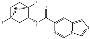 Imidazo[1,5-c]pyrimidine-7-carboxamide, N-(1S,2R,4R)-7-,588726-99-2,结构式