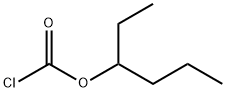 氯甲酸-1-乙基丁酯, 58906-62-0, 结构式