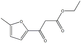 ethyl 3-(5-methylfuran-2-yl)-3-oxopropanoate, 5896-37-7, 结构式