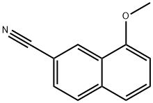2-Naphthalenecarbonitrile,8-methoxy-(9CI),590369-72-5,结构式