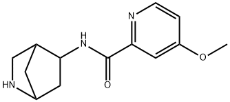 2-Pyridinecarboxamide,N-2-azabicyclo[2.2.1]hept-5-yl-4-methoxy-(9CI),590372-74-0,结构式