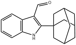 1H-Indole-3-carboxaldehyde,2-tricyclo[3.3.1.13,7]dec-1-yl-(9CI),590391-09-6,结构式