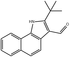 1H-Benz[g]indole-3-carboxaldehyde,2-(1,1-dimethylethyl)-(9CI),590398-05-3,结构式