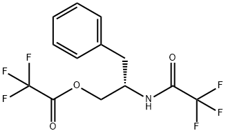 59080-42-1 [(S)-2-[(Trifluoroacetyl)amino]-3-phenylpropyl]=trifluoroacetate
