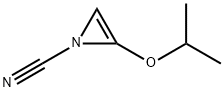1H-Azirine-1-carbonitrile,2-(1-methylethoxy)-(9CI) Struktur