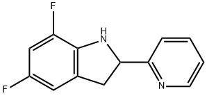 591721-07-2 1H-Indole,5,7-difluoro-2,3-dihydro-2-(2-pyridinyl)-(9CI)