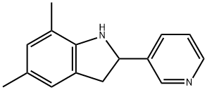 1H-Indole,2,3-dihydro-5,7-dimethyl-2-(3-pyridinyl)-(9CI)|