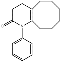 12-phenyl-12-azabicyclo[6.4.0]dodec-13-en-11-one 结构式