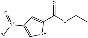 4-ニトロピロール-2-カルボン酸エチル 化学構造式