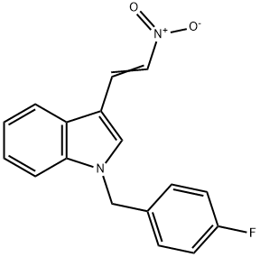 1H-Indole,1-[(4-fluorophenyl)methyl]-3-(2-nitroethenyl)-(9CI)|