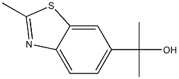 6-Benzothiazolemethanol,alpha,alpha,2-trimethyl-(7CI,8CI) Struktur