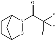 2-Oxa-3-azabicyclo[2.2.1]heptane,3-(trifluoroacetyl)-(9CI) Structure