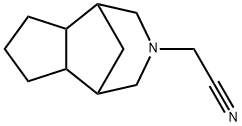 1,5-Methanocyclopent[d]azepine-3(2H)-acetonitrile,octahydro-(9CI) Struktur