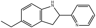1H-Indole,5-ethyl-2,3-dihydro-2-(2-pyridinyl)-(9CI) 化学構造式