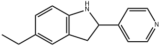 1H-Indole,5-ethyl-2,3-dihydro-2-(4-pyridinyl)-(9CI),594817-06-8,结构式